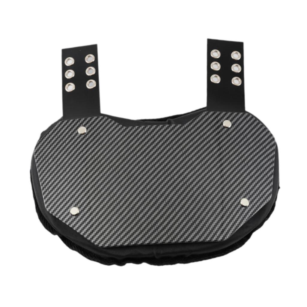 Football Backplate Universal Fit Foam Padding Abrasion Resistant Breathable Football Gear for Training Football Game Kids Adults