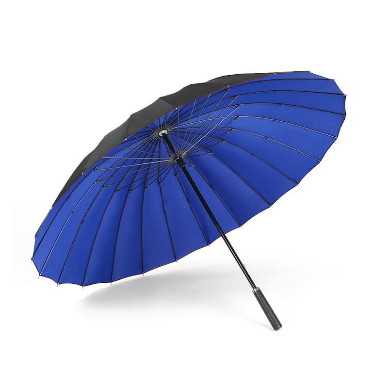 XUQING 24-Rib Double Layer Straight Handle Umbrella