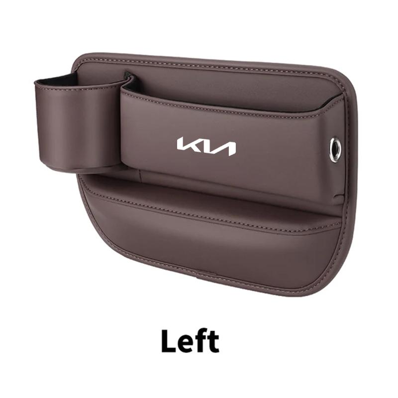 AHD1 For Kia Morning Picanto Rio Stonic Sportage Ceed Optima Forte 5 Car Special Seat Crevice Storage Box Seat Slit Catcher Organizer