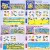Wooden Magnetic Puzzle Book For Kids With Marine Life For Early Education And Brain Development