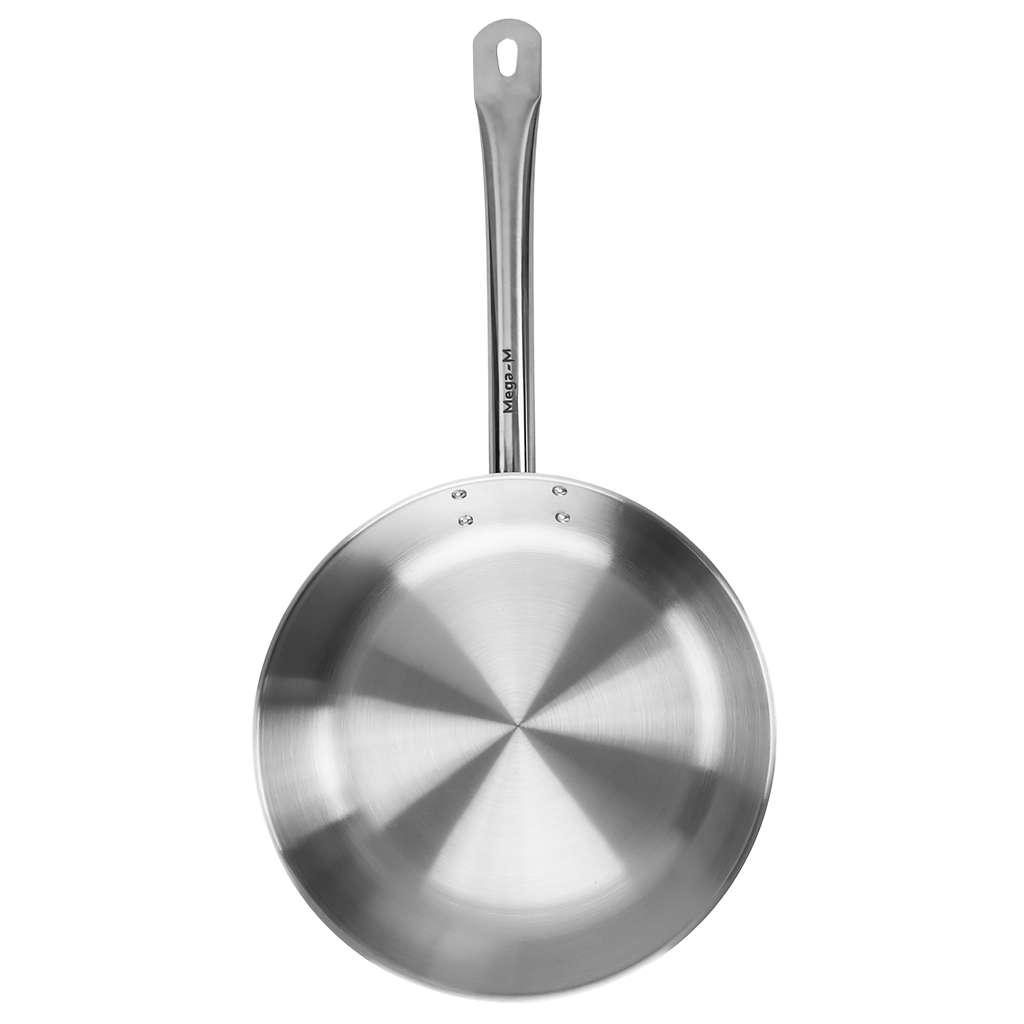 Stainless steel frying pan Mega-M diameter 28 cm N