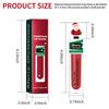 Single Piece Christmas Lipstick Set Liquid Lip Gloss for Women Girls Holiday Party Makeup Gifts Stocking Stuffers Small Present