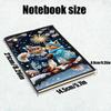 Diamond Painting Diary Book 50 Pages Crystal Notepad Sketchbook A5 Size 5D DIY Diamond Art Painting Notebook Kit