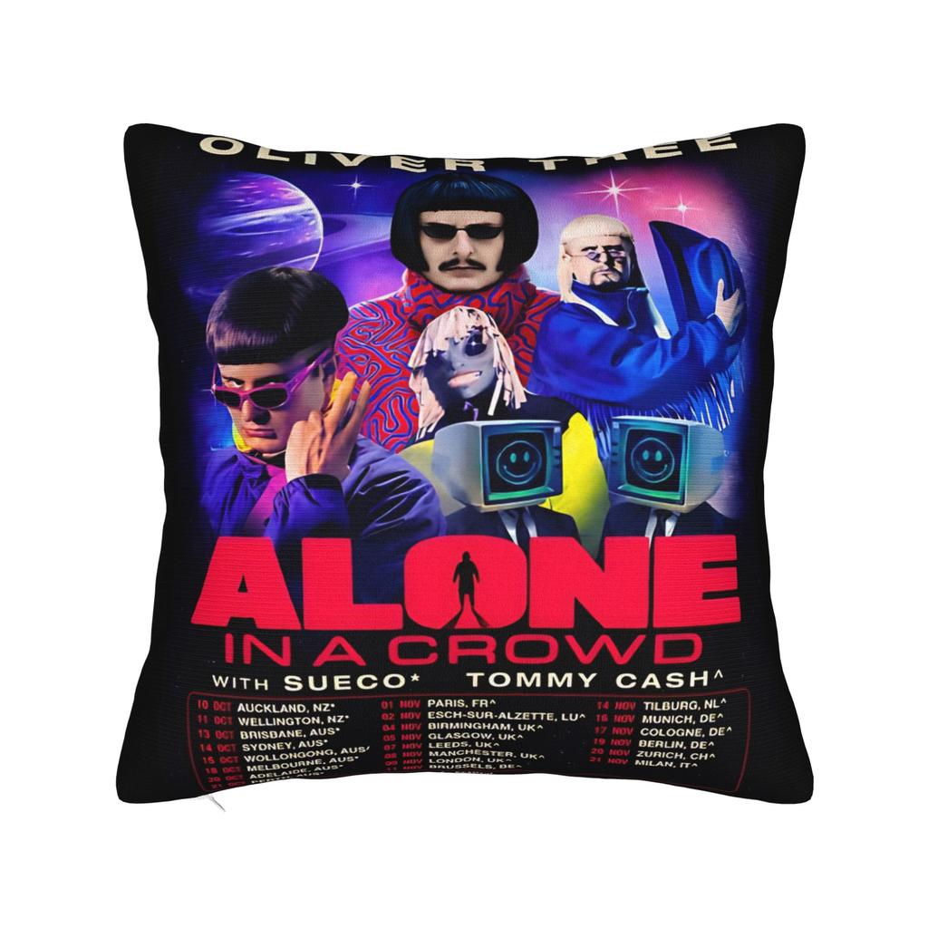 Oliver Tree Funny Poster Pillow Cover  Fashion Pillow Case For Living Room Chair Soft Pillowcases Gift
