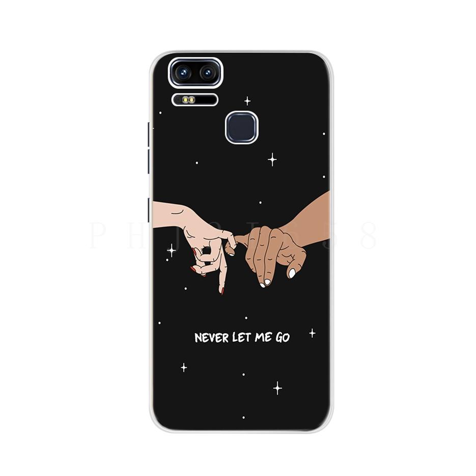 For Asus Zenfone 3 Zoom ZE553KL Case Zenfone Zoom S Z01HD Z01HDA Silicone Soft TPU Phone Back Cover Cases For Asus ZE553KL Funda
