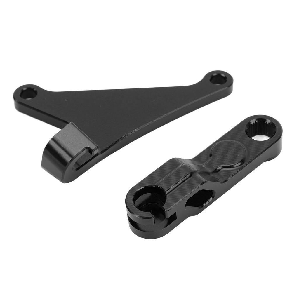 Clutch Arm Extension Lever Bracket for MT-07 2018-2022 Aluminum Alloy Clutch Arm Lever Bracket for Tenere 700 XTZ700 2019-2024 (Black)