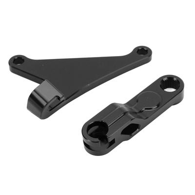 Držiak páčky predĺženia ramena spojky pre MT-07 2018-2022 Držiak páčky ramena spojky zo zliatiny hliníka pre Tenere 700 XTZ700 2019-2024 (čierna)