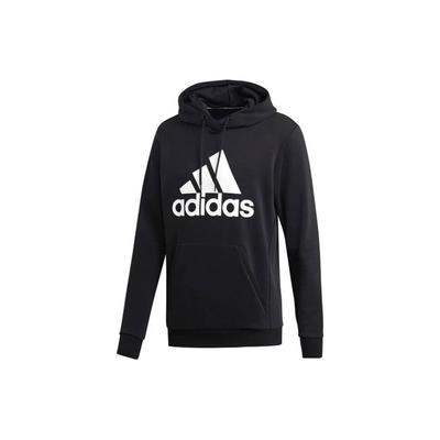 adidas Φούτερ με Κορδόνι και Εκτύπωση Λογότυπου Ανδρικά Φούτερ Μαύρο GH6663