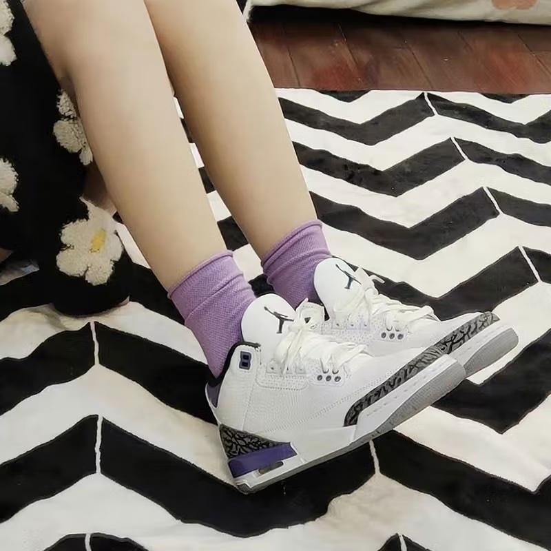 (GS) Air Jordan 3 Retro 'Dark Iris' Kids' DM0967-105