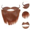 Facial Hair Funny Costume Fake Mustache for Halloween Festival Props Holiday Men