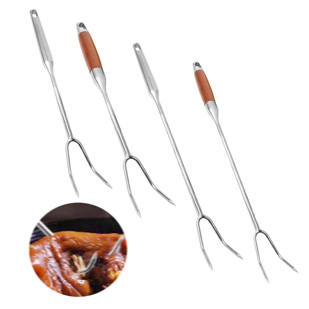 Widelec do mięsa Naczynia kuchenne Wygodny uchwyt Praktyczny Solidny Ręczny Profesjonalny do gotowania Serwowania Grillowania Rzeźbienia