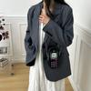 Luxury PU Leather Messenger Bag For Ladies Brand Design Small Handbags Versatile Phone Shape Crossbody Bags