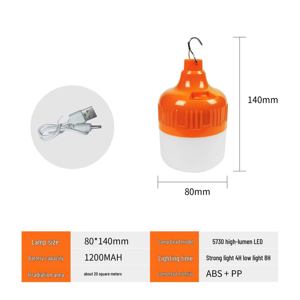 Super Bright LED Emergency & Camping Light with Mobile Charging