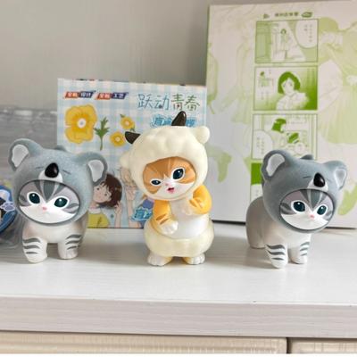 Original Miniso Mofusand  Series Party Surprise Gift Blind Box  Plush Doll  Furry Party Serie Anime Cute Cat  Birthday Gift