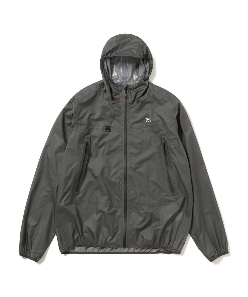Snow Peak Backcountry Shell Outer Jacket for Men and Size S EP-JK-26SU003 Women, CHARCOAL,