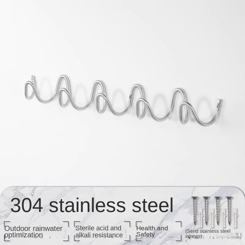 MOMO Minimalist Hooks Entry Bauhaus Coat Rack Wall Hanging Wall Behind Door Entryway Clothes Hat Hooks Electroplated Metal Hooks