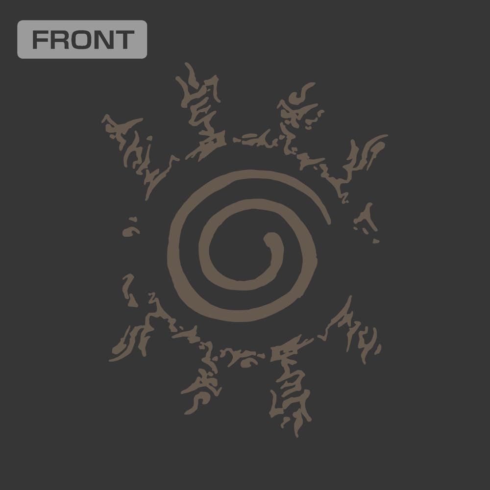 COSPA NARUTO Shippuden Ceremonia Pieczętowania Ośmiu Trygramów CZARNY Rozmiar L [Oficjalny] Koszulka Wersja 2.0