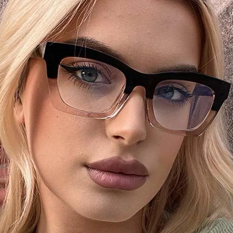 Modern Minimalist Anti-blue Light Glasses, Retro And Versatile, Elegant And Individual, Suitable For Daily Commuting 8093
