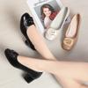 Fashion AIYUQI Women Dress Shoes Spring 2025 Genuine Leather Round Head Women's Office Shoes Fashion Work Shoes Ladies