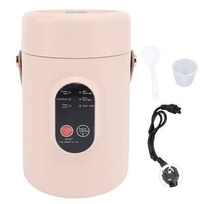 Mini Electric Cooker with Visual Lid Portable Stewing Cooking Pot for Rice Eggs Noodles Porridge EU