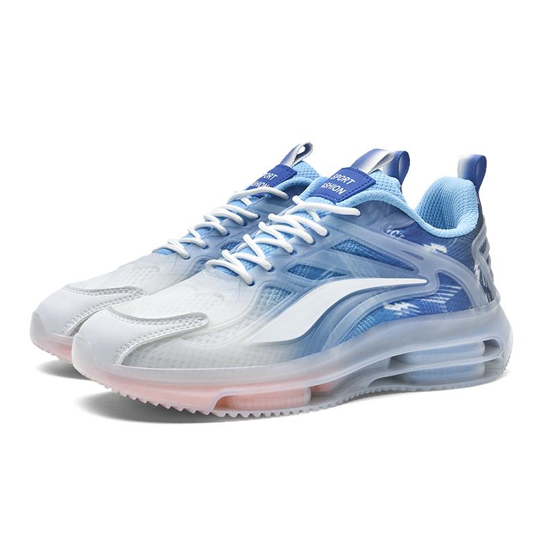 Couple Tennis Shoes Men Women Mesh Breathable Flat Fashuon Outdoor Sports Lace-up Walking Shoes Wear-resisting Sneakers for Men