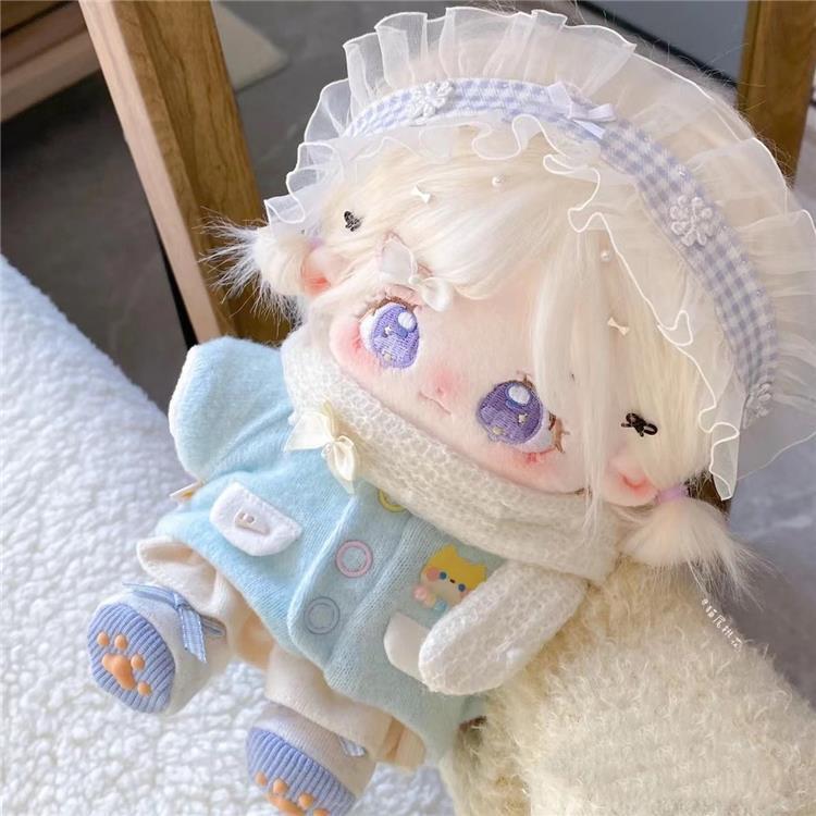 In Stock Nannan Cotton Female Doll with Exploded Hair – Perfect Gift for Classmates or Girls