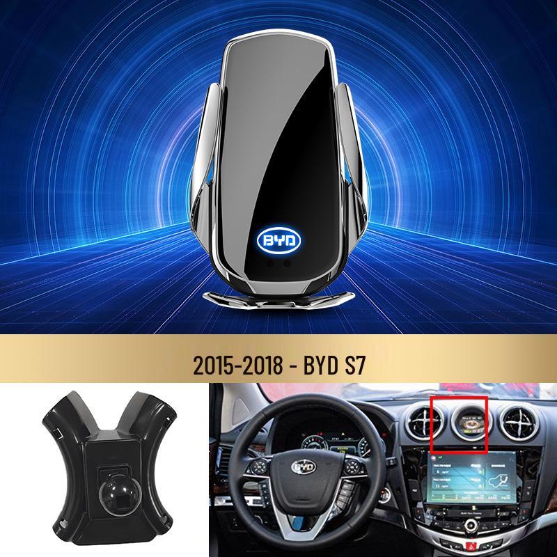 15W Wireless Charger & Navigation Bracket for BYD Song, Qin PLUS, Han EV, G3, Song MAX