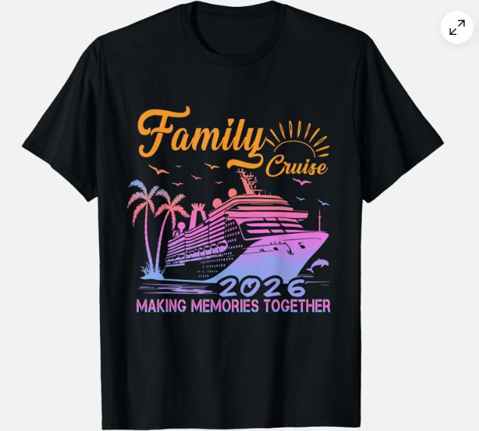 Family Cruise Squad 2026 Vacation Matching Trip Unisex T-Shirt