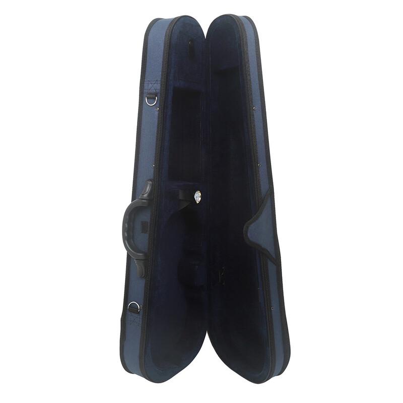 Triangular Violin Case with Hygrometer