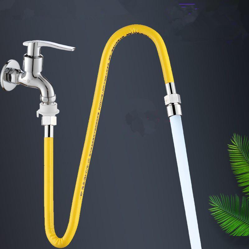 Stainless Steel Adjustable Faucet Tube for Enhanced Water Flow in Contemporary Bathroom Design