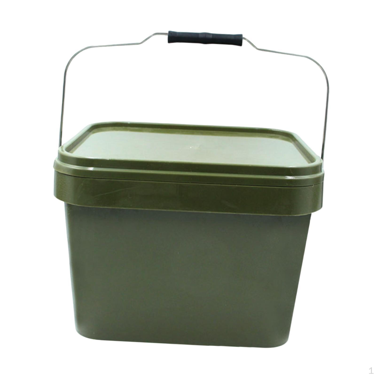 

ing Bucket, Live Container 10L Storage Organizer for Travel Picnic Hiking