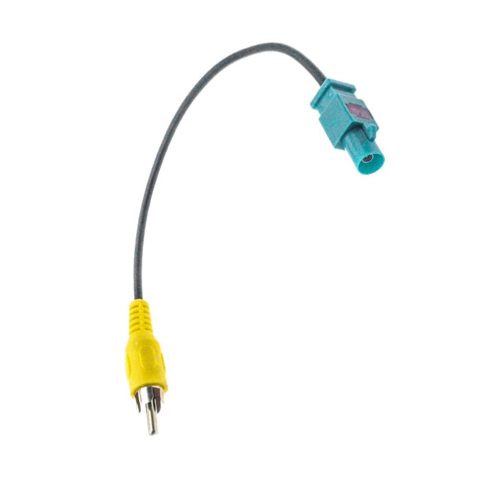 1pcs For Mercedes-Benz Rear View Camera Adapter Cable Fakra to RCA Connector Reversing Line Car Rear Sight Conversion Wire