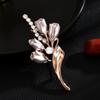Senior Brooches Flower Leaf Brooch Pins for Women Suit Pendant  Fashion Brooches Jewelry