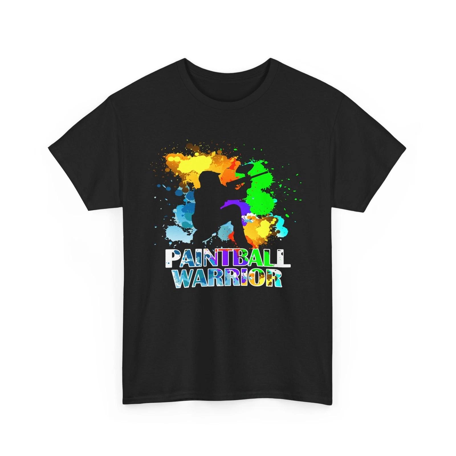 Paintball Warrior T shirt, Paintball Lovers Paintball Players Women Men Shirt S