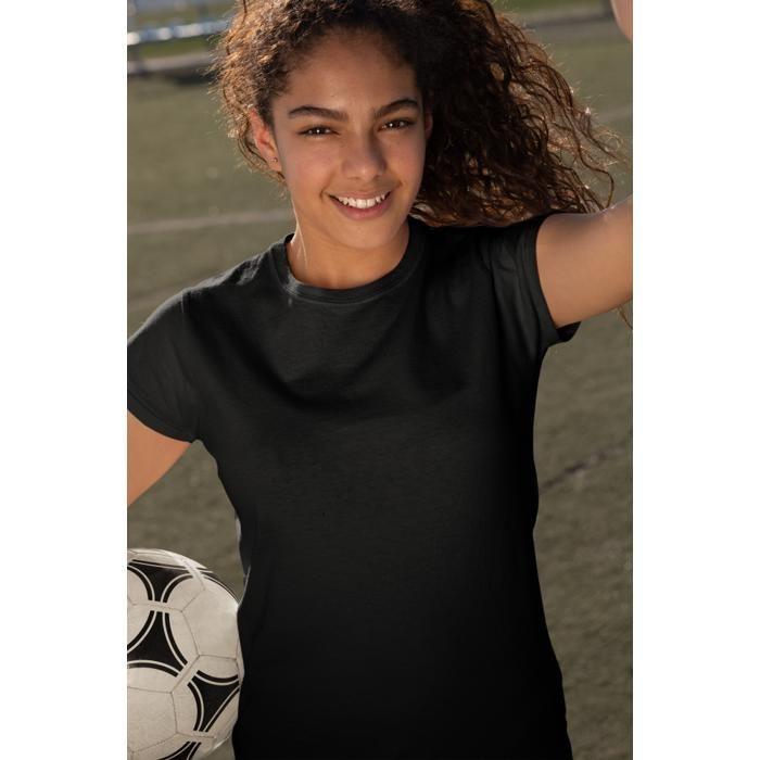 Maillot - Tee shirt enfant Sport anti-transpirant noir - 5/6 ans - Noir