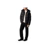 Calvin Klein Hooded Down Puffer Jacket Solid Color Brand Logo Zip Long Sleeve Men Jacket Black J30J325946-BEH