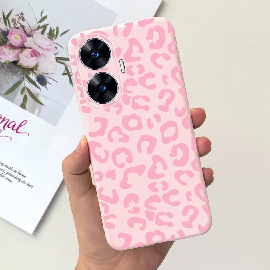 Per Custodia OPPO Realme C55 Carino Astronauta Cover Morbida in Silicone Posteriore per Realme C55 RMX3710 C 55 Real me C55 Custodia