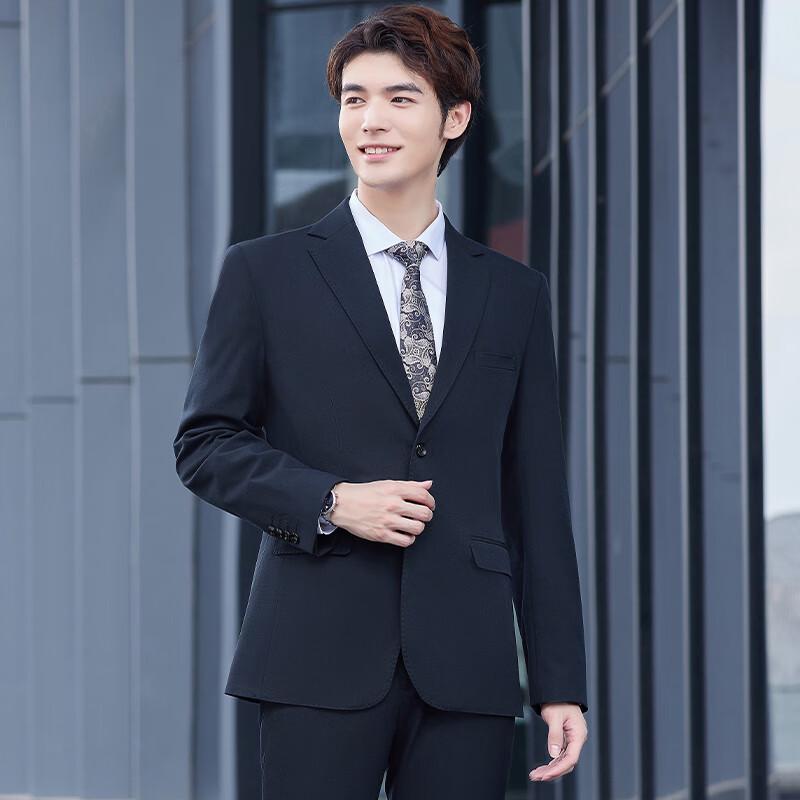 Unisex Loose-Fit Double-Breasted Suit Set