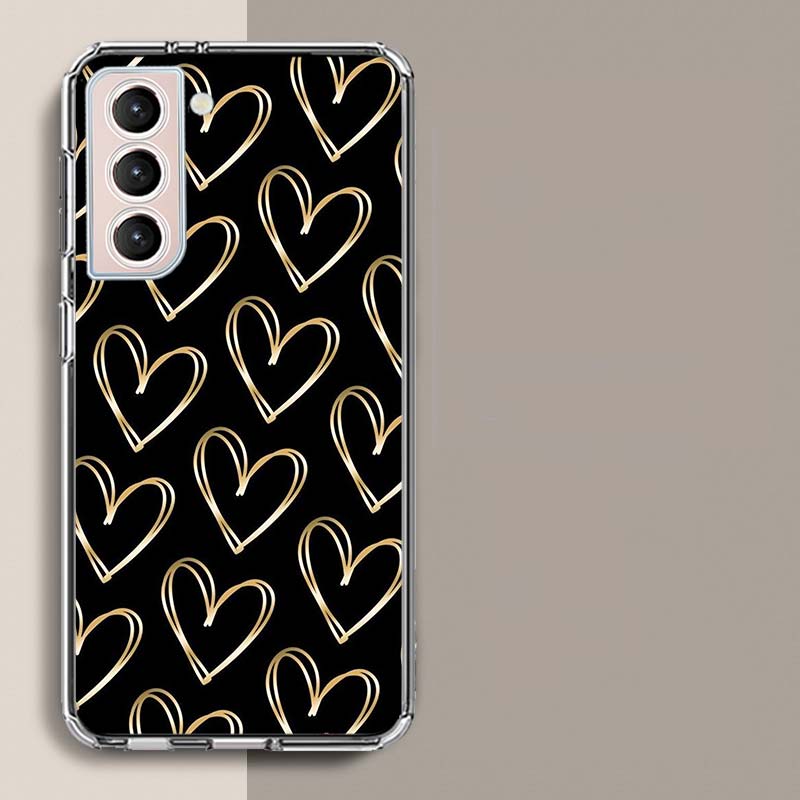 Love Your Heart Shape With Love Phone Case For Galaxy A14 A24 A34 A54 Samsung A02S A12 A22 A32 A42 A52 A72 A13 A33 A53 5G A03 A0