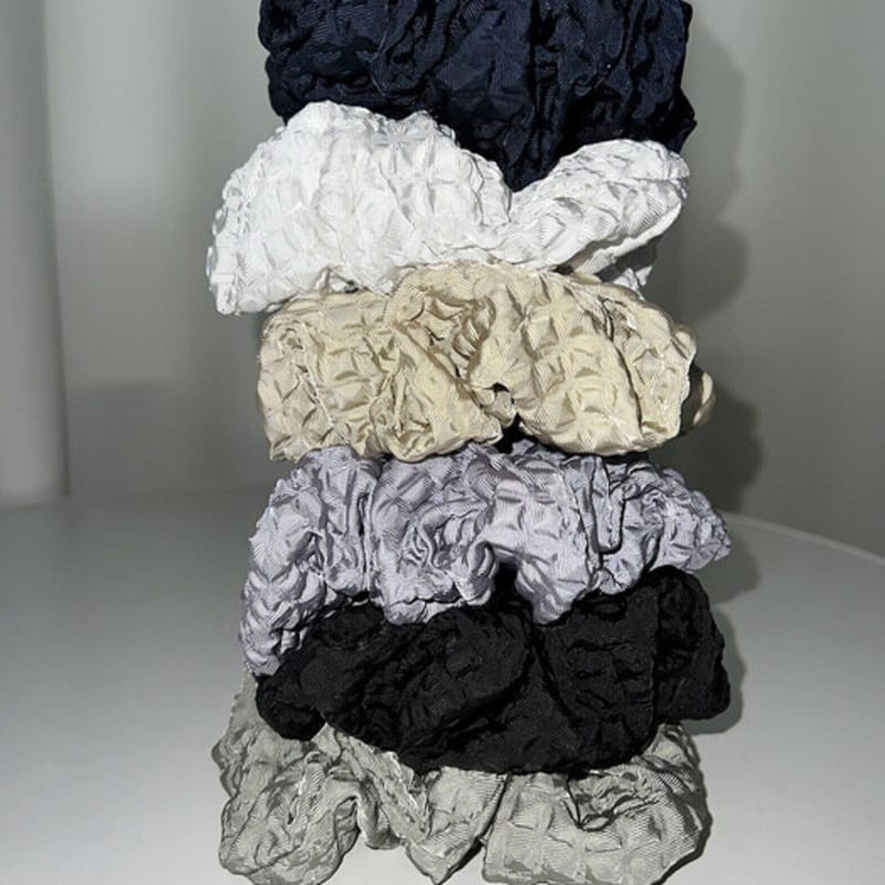 

mosxe Резинка для волос с тиснением (6color) kahki