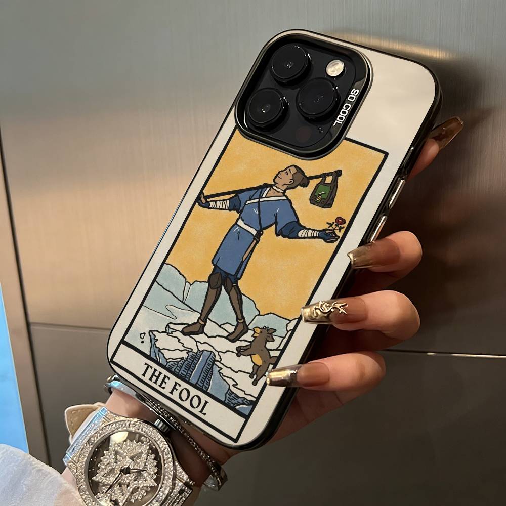 Avatar Tarot Phone Case For IPhone17  16 11 12 13 14 15 16 Pro Max Plus Cover Colored Silver Funda Bumber