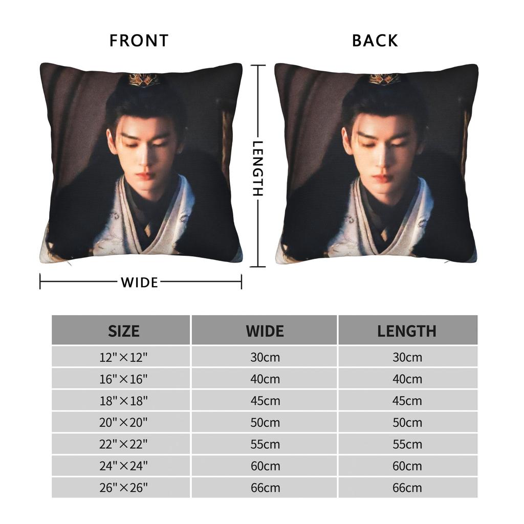Tv Pursuit Of Jade X-Xie Zheng Z-Zhang Linghe Pillow Cover Print Cushion Cover Retro Trendy Pillow Case For Sofa Home Decor