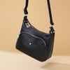First layer cowhide bag women's bag casual shoulder bag fashionable mother bag medium and old versatile commuter messenger bag