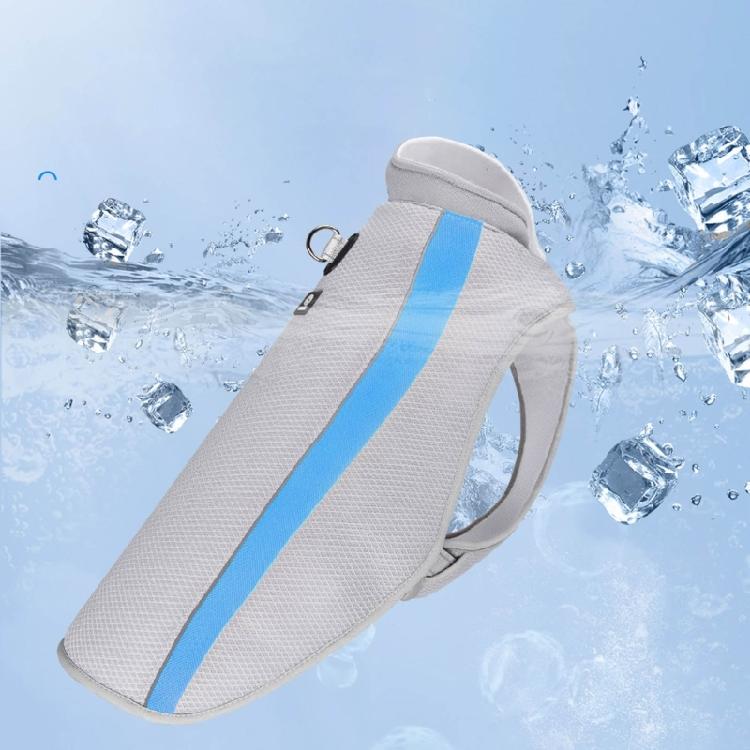 Pet Cooling Vest Sleeveless Summer Cooling Vest with Harness Buckle Anti-Lost