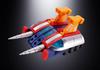 TAMASHII NATIONS Soul of Chogokin Chodenji Robo Con Battler V Con Battler V CHOGOKIN 50. výročí Přibližně 250 mm malovaná pohyblivá figurka GX-50SP ver.