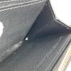 Louis Vuitton N63076  Damier Graphite zip-around coin purse Wallet Coin Case