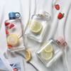 360ML Creative Flat Water Bottle Plastic Travel Bicycle Drinking Juice Reusable Portable Bottles BPA Free Sports Drink Bottle