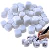 10pcs 16mm Blank White Dice DIY Dice for Writing Gaming Crafts Perfect for Education Board Games Creative Projects JXB