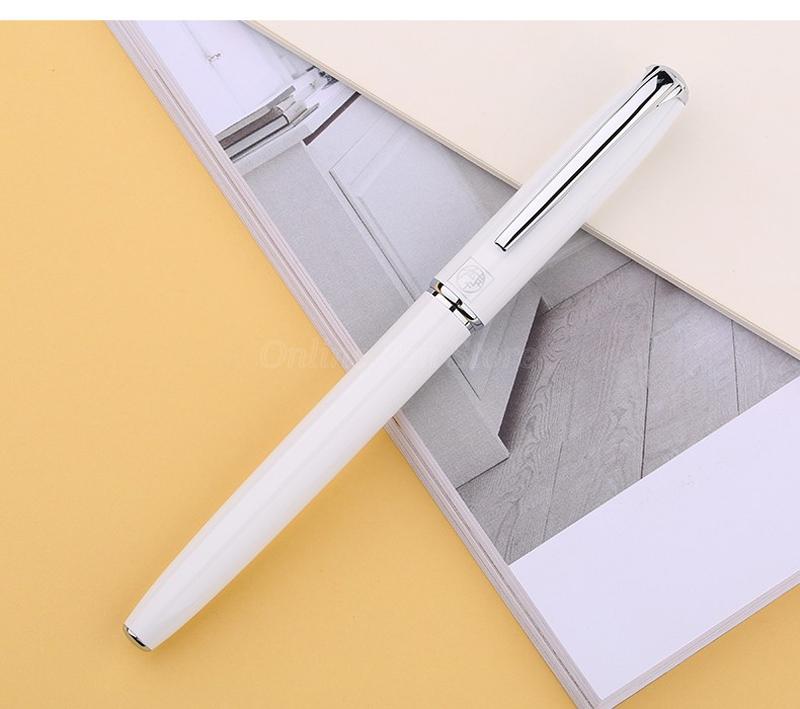Picasso 916 Pimio Malage Metal Barrel Fountain Pen Medium 0.5mm Nib Professional Office School Stationery Tool Writing Pen Gift