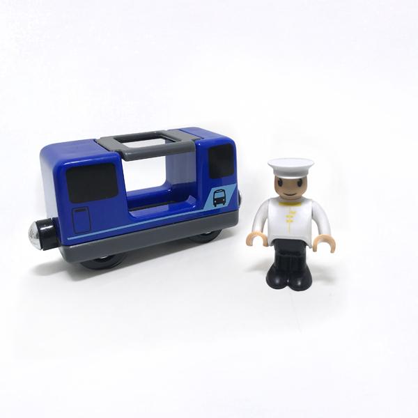 W2 Rlectric Car Harmonious Train Compartment Magnet Link Compatible Wood Track Compatible with All Type 1:64